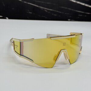 NEW BALMAIN BPS-138B GOLD UNISEX SUNGLASSES BALMAIN